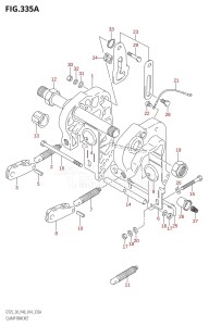 DT25 From 02503K-410001 (P36-)  2014 drawing CLAMP BRACKET