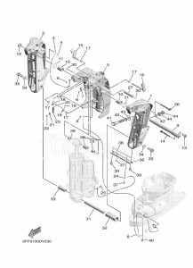 F80B drawing FRONT-FAIRING-BRACKET