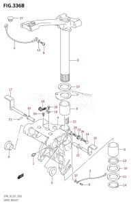 DF50 From 05001F-251001 (E01 E40)  2002 drawing SWIVEL BRACKET (K1,K2,K3,K4,K5,K6,K7,K8,K9,K10)