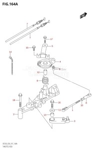 DF200 From 20002F-710001 (E03)  2017 drawing THROTTLE ROD