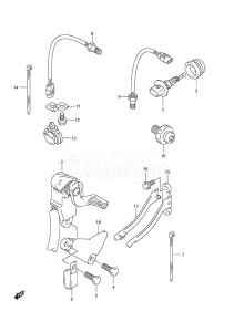 Outboard DF 150 drawing Sensor