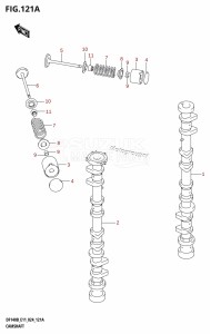 DF100C From 10005F-440001 (E01)  2024 drawing CAMSHAFT