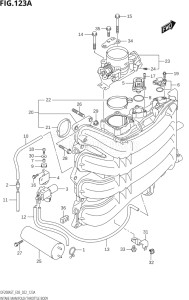 15004F-040001 (2020) 150hp E03-USA (DF150AST) DF150AST drawing INTAKE MANIFOLD / THROTTLE BODY