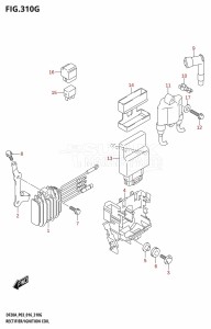 DF9.9B From 00995F-610001 (P03)  2016 drawing RECTIFIER /​ IGNITION COIL (DF20A:P03)