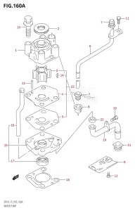 DF9.9 From 00993F-210001 (P03)  2012 drawing WATER PUMP (K4,K5,K6)