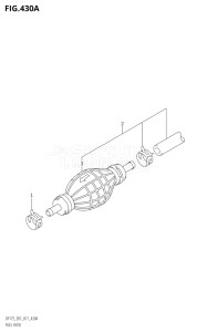 17502Z-710001 (2017) 175hp E01 E40-Gen. Export 1 - Costa Rica (DF175Z) DF175Z drawing FUEL HOSE