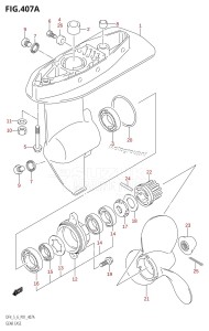 DF4 From 00401F-251001 (P01)  2002 drawing GEAR CASE ((DF4,DF5):(K2,K3))