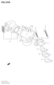 DF2.5 From 00251F-880001 (P01)  2008 drawing INTAKE PIPE /​ SILENCER