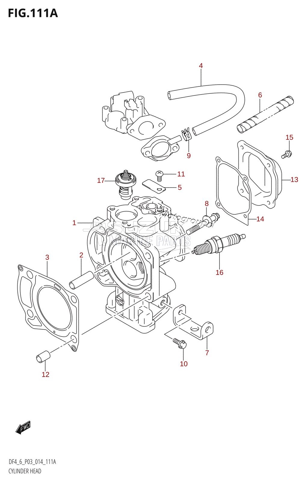 CYLINDER HEAD (DF4:P03)