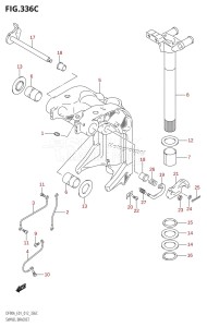 DF80A From 08002F-310001 (E40)  2013 drawing SWIVEL BRACKET (DF70ATH:E01)