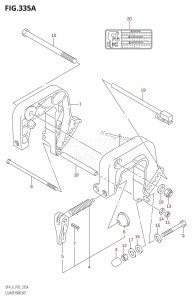 DF6 From 00602F-110001 (P03)  2011 drawing CLAMP BRACKET