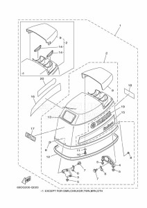 E60HMHDX drawing TOP-COWLING