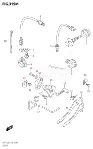 DF175TG From 17502F-610001 (E01 E40)  2016 drawing SENSOR (DF175TG:E40)