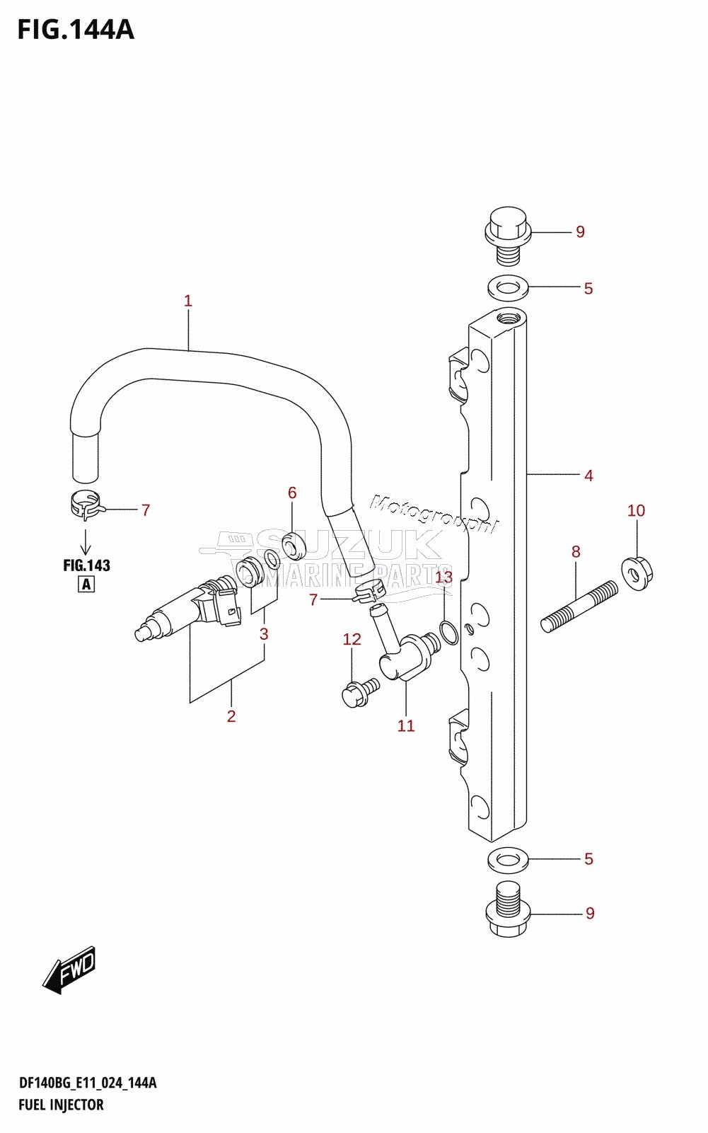 FUEL INJECTOR (E11)