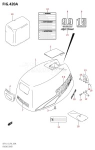 DF9.9 From 00992F-980001 (P03)  2009 drawing ENGINE COVER (K4,K5,K6,K7,K8,K9)