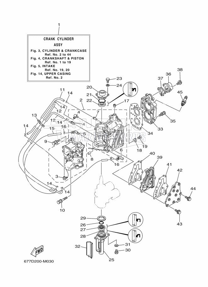 CYLINDER--CRANKCASE