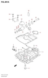 DF70 From 07001F-861001 (E01)  1998 drawing ENGINE HOLDER