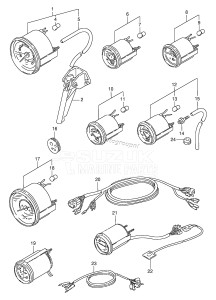 DT90 From 09001-461001 ()  1994 drawing OPT:METER (2)