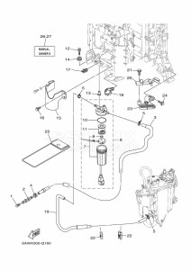 F350AETX drawing FUEL-SUPPLY-1