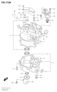 00252F-910001 (2019) 2.5hp P03-U.S.A (DF2.5) DF2.5 drawing CYLINDER BLOCK