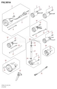 DF100B From 10004F-340001 (E01 E40)  2023 drawing OPT:METER (DF70A,DF80A,DF90A,DF100B)