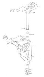 DT50 From 05004-651001 ()  1996 drawing SWIVEL BRACKET (DT50ATC)