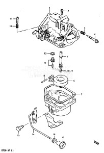 DT30 From 1001-308066 ()  1978 drawing CARBURETOR