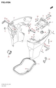 DF140AZ From 14003Z-410001 (E03)  2014 drawing SIDE COVER