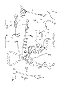 Outboard DF 40 drawing Harness