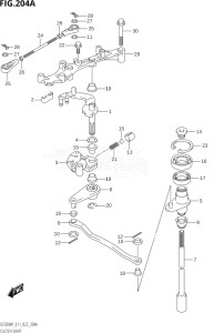 17503P-240001 (2022) 175hp E11-Gen. Export 2 (DF175AP    DF175AP) DF175AP drawing CLUTCH SHAFT