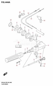 DF4A From 00403F-440001 (P03)  2024 drawing TILLER HANDLE