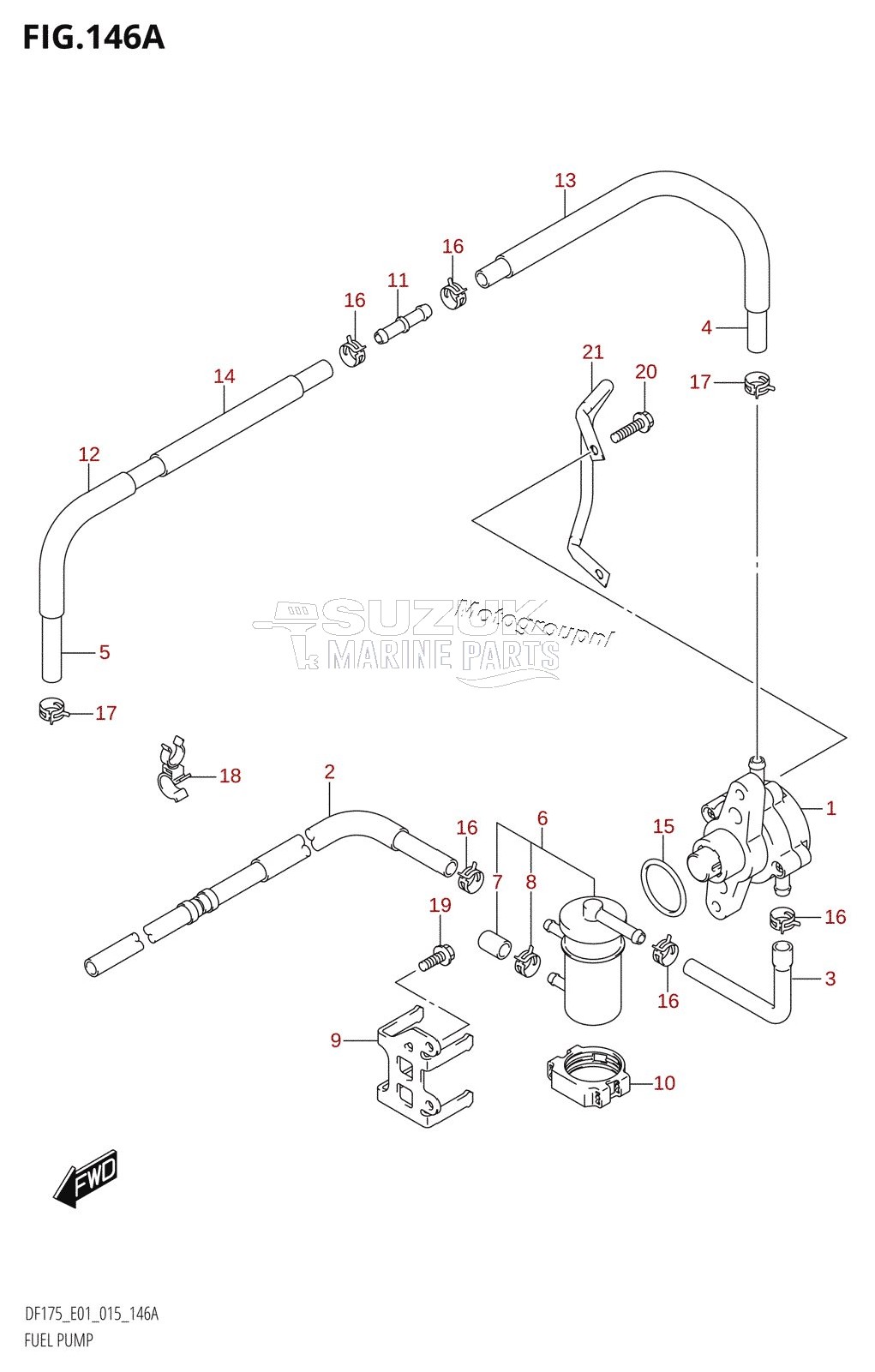 FUEL PUMP (DF150T:E01)