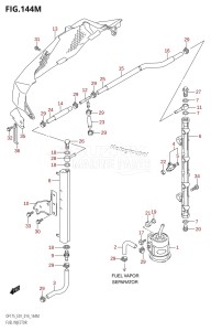 DF175Z From 17502Z-410001 (E01 E40)  2014 drawing FUEL INJECTOR (DF175TG:E40)