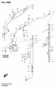 DF200A From 20003F-710001 (E01 E40)  2017 drawing FUEL INJECTOR (DF200AT:E40)