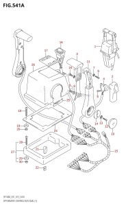 DF140AZ From 14003Z-040001 (E40)  2020 drawing OPT:REMOTE CONTROL ASSY DUAL (1)