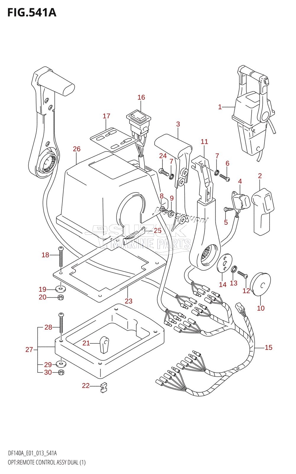 OPT:REMOTE CONTROL ASSY DUAL (1)