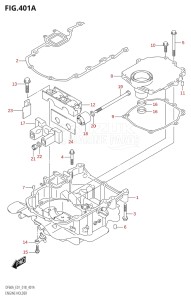 05004F-810001 (2018) 50hp E01-Gen. Export 1 (DF50AVT  DF50AVTH) DF50A drawing ENGINE HOLDER (DF40A,DF40AST,DF50A,DF60A)