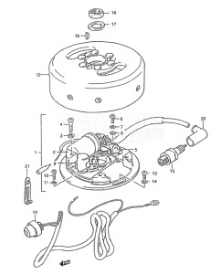 Outboard DT 2 drawing Electrical