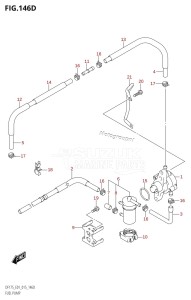 DF175Z From 17502Z-510001 (E01 E40)  2015 drawing FUEL PUMP (DF150TG:E40)