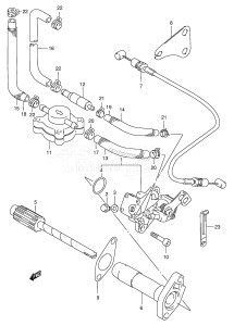 DT140 From 14002-751001 ()  1997 drawing OIL PUMP (DT115S /​ DT140EPI)