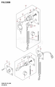 DF9.9B From 00995F-510001 (P01)  2005 drawing OPT:SWITCH (DF9.9BT:P01)