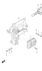 DF 70A drawing Rectifier/Ignition Coil