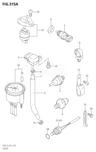 DF70 From 07001F-861001 (E01)  1998 drawing SENSOR