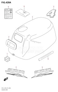 DF6 From 00602F-510001 (P03)  2015 drawing ENGINE COVER (DF4:P03)