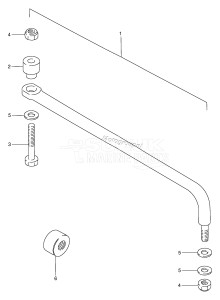 DT90 From 09001-971001 ()  1999 drawing TIE ROD