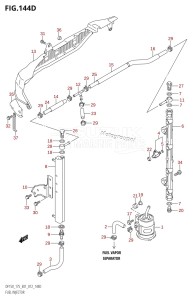 DF150Z From 15002Z-210001 (E01 E40)  2012 drawing FUEL INJECTOR (DF150Z:E40)