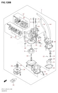 DT15 From 01503K-210001 (P36-)  2012 drawing CARBURETOR (DT9.9K:P40)