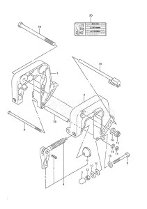 DF 6 drawing Clamp Bracket