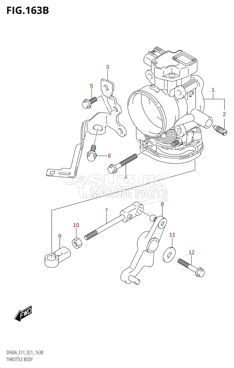 THROTTLE BODY (SEE NOTE)