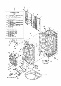 F175AETL drawing CYLINDER--CRANKCASE-1